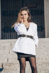 Blazer femme Classique dans l'âme - Blanc - Léa Maïe Clothing