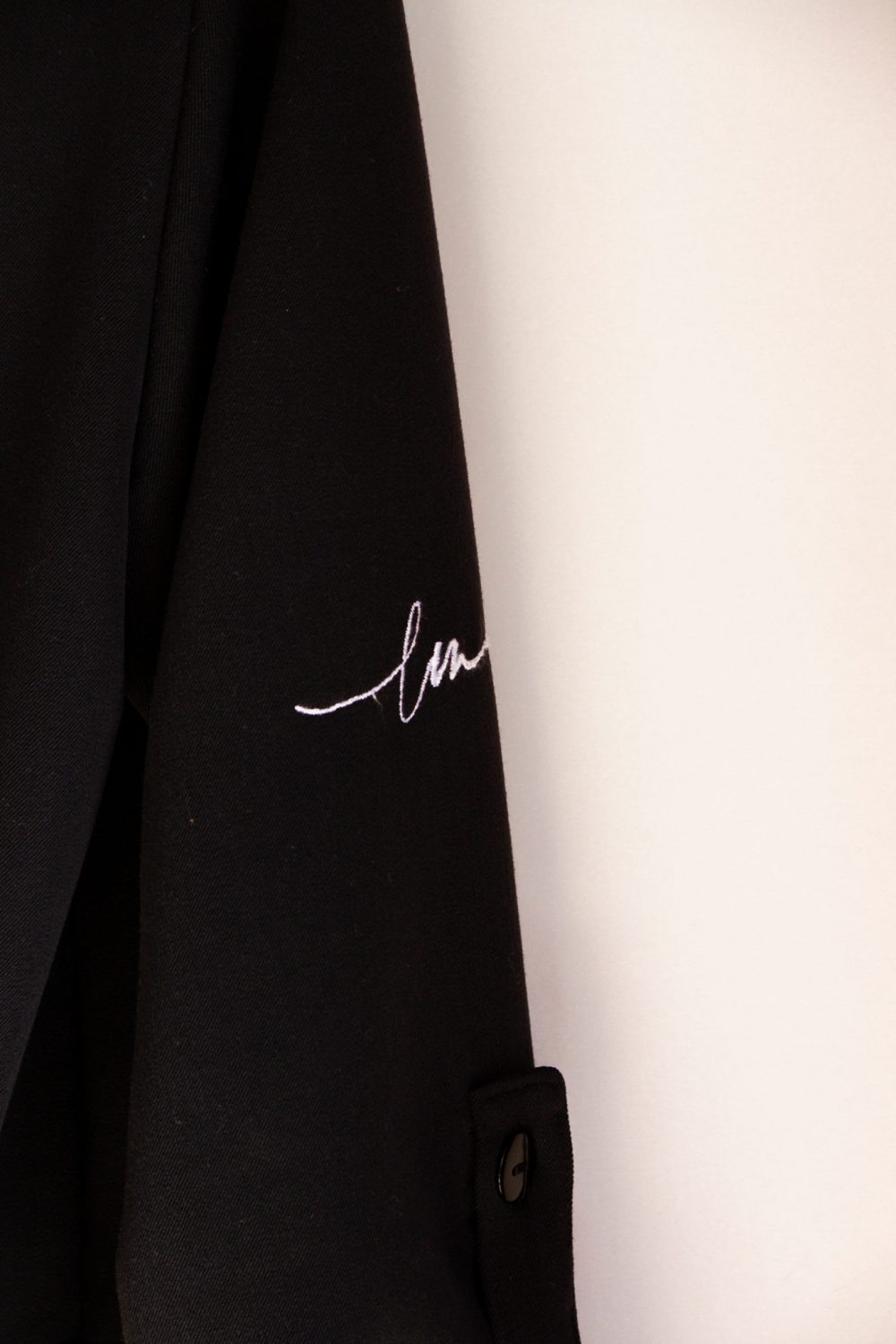 Robe portefeuille Amélie - Noir - Léa Maïe Clothing