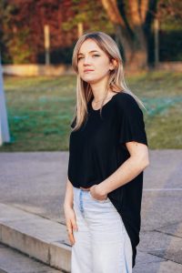 Tee-shirt femme Classique mais chic - Blanc - Léa Maïe Clothing