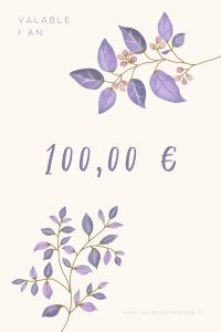Carte cadeau - Bonne fête maman - 100€ - Léa Maïe Clothing