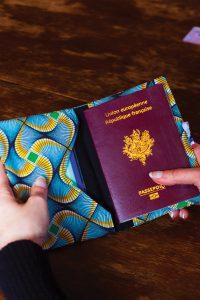 Porte passeport Ambre - Léa Mäie Clothing